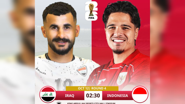 Irak vs Indonesia. [Instagram]